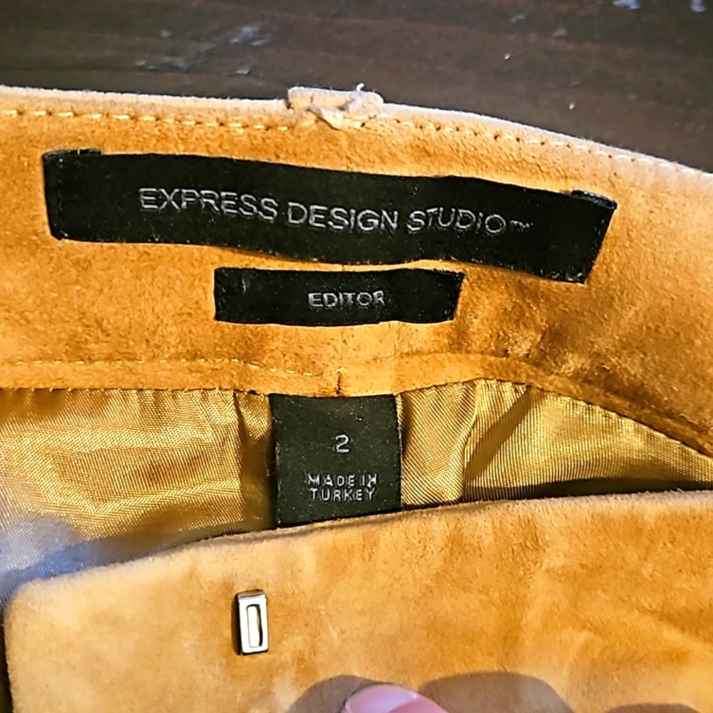 Vintage suede pants
